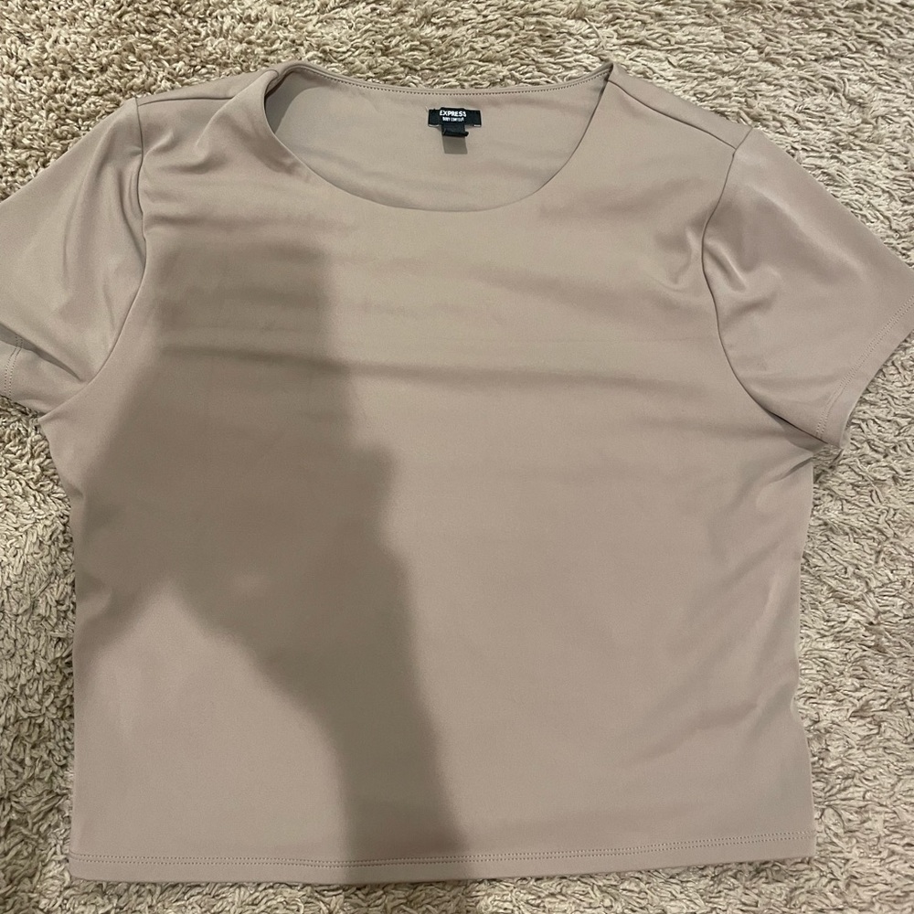 Express cropped shirt.